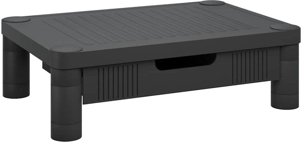 vidaXL Support de moniteur Noir 43x30,5x13 cm