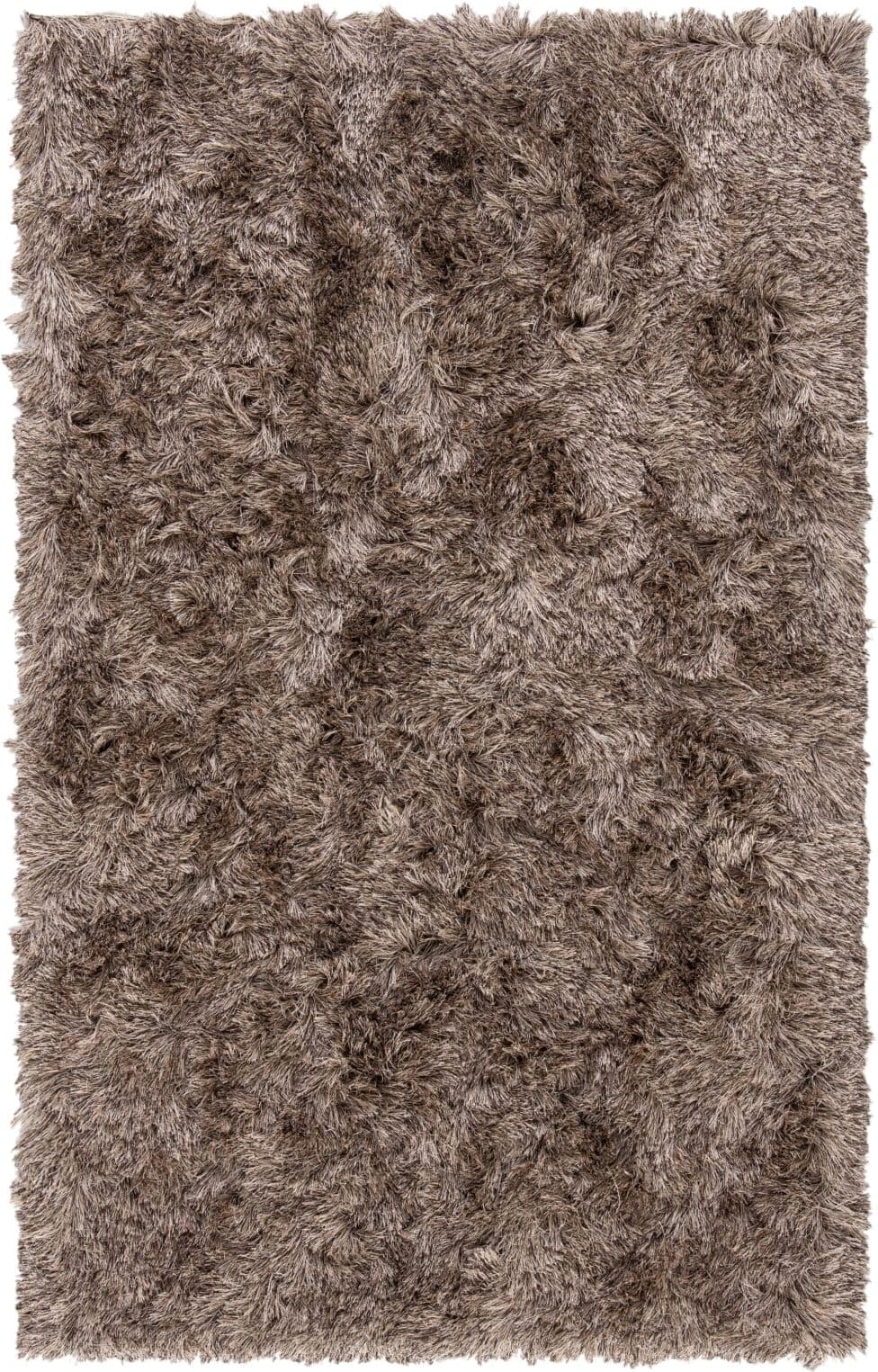 Safavieh Alfombra de poliéster marrón, 122 x 183 cm