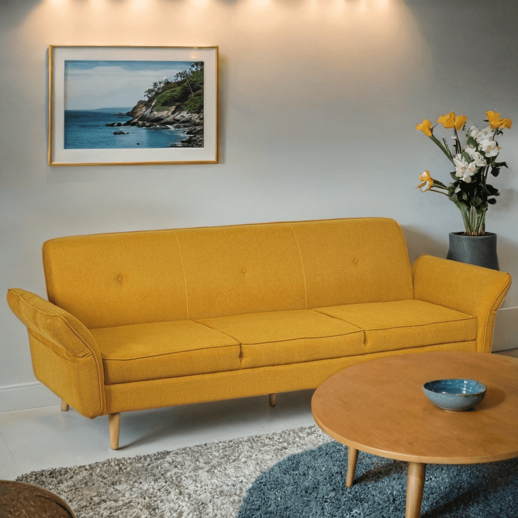 B2B Partner Sofa AIRY, żółty