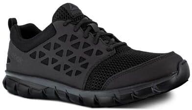 Reebok Work Sublite Cushion Work Oxford - Mens 11.5 Black Oxford Medium
