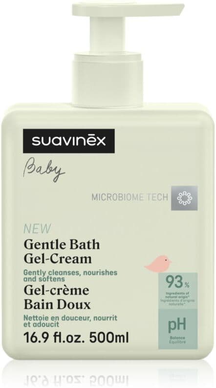 Suavinex Baby Gentle Bath Gel-Cream τζελ λουτρού 500 ml
