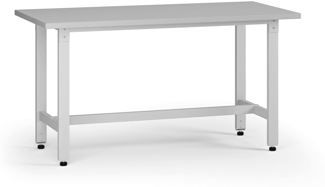 B2B Partner Stół warsztatowy z regulacją wysokości G5, 1500 x 750 x 800-1000 mm