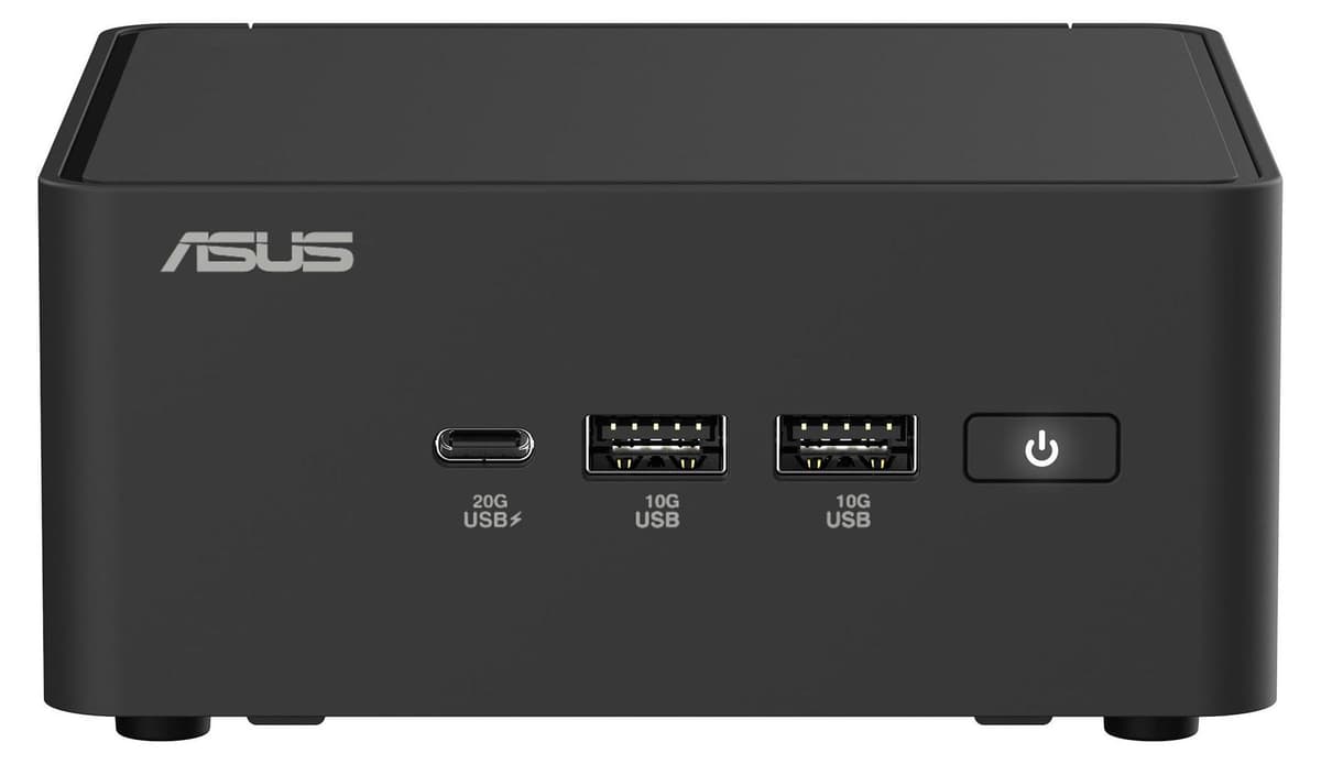 ASUS NUC 15 Pro (Black, Intel Core 3 100U, 96 GB RAM, 2 TB SSD) mit Windows 11 Pro & Office 2024 Pro