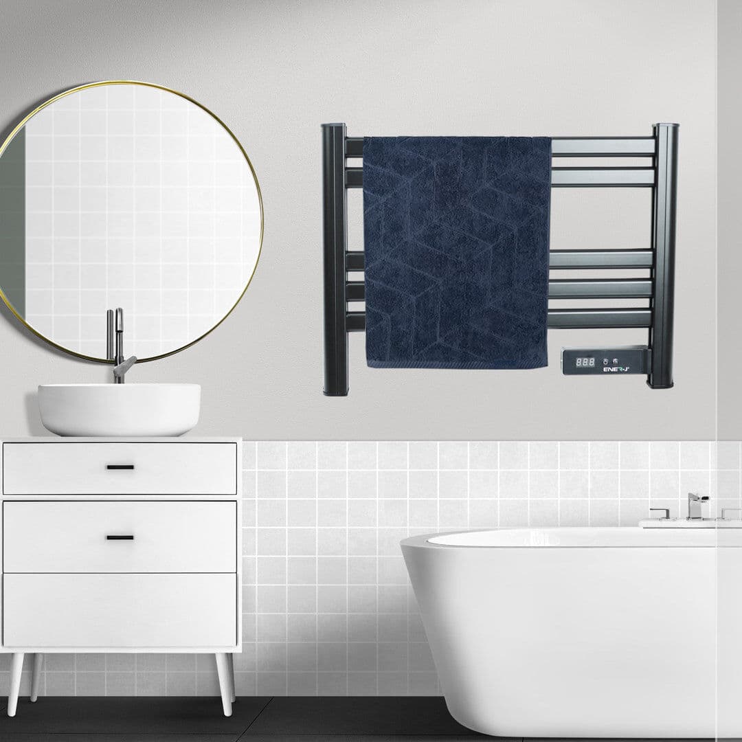 Ener-J Infrared Towel Rail Heater 5 Bar 100W 220V White
