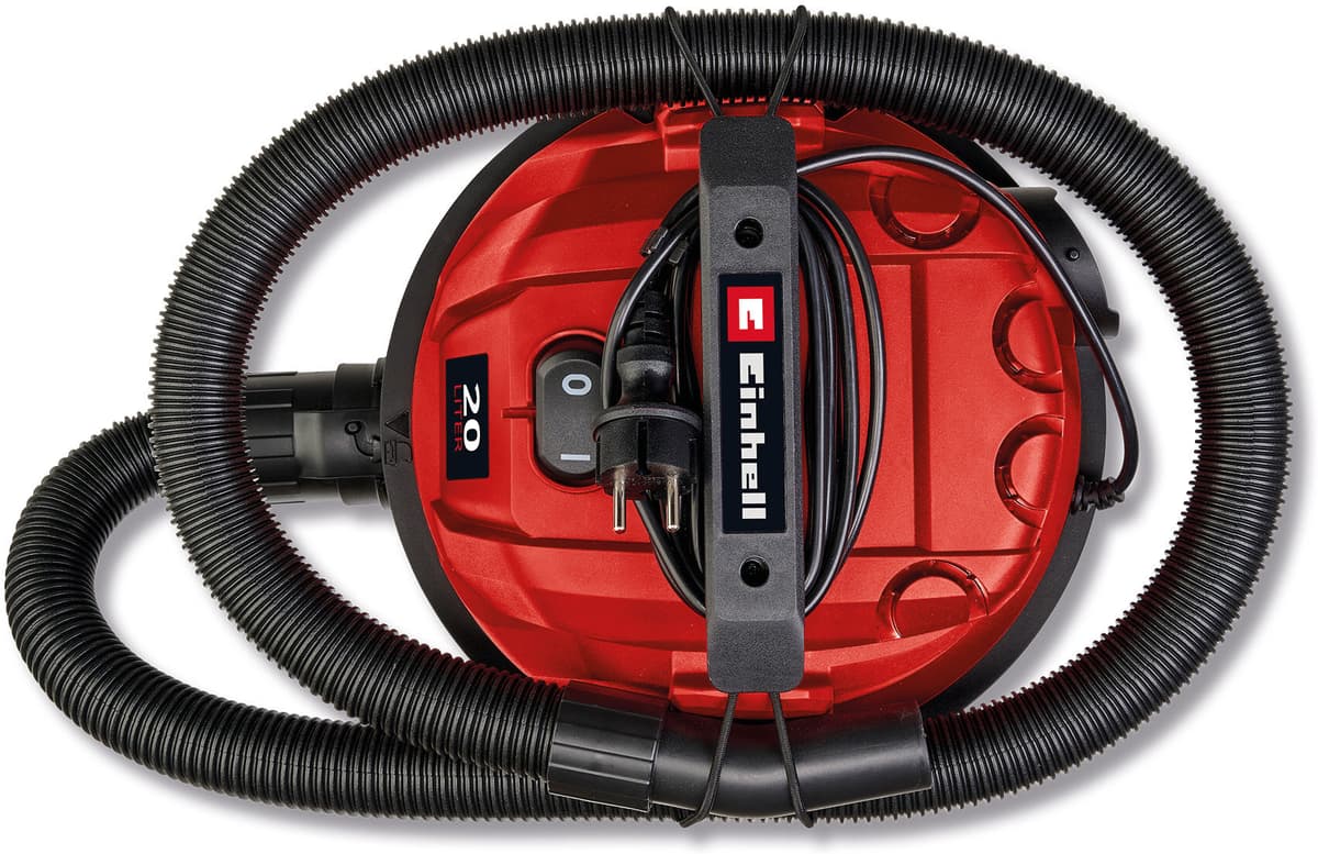 EINHELL Nass-Trocken-Sauger "TC-VC 2045", schwarz (rot, schwarz), B:33,5cm H:52cm T:33,8cm, Mehrzwecksauger, Nass-Trocken-Sauger