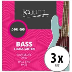 Rocktile E-Bass-Saiten 3er Pack