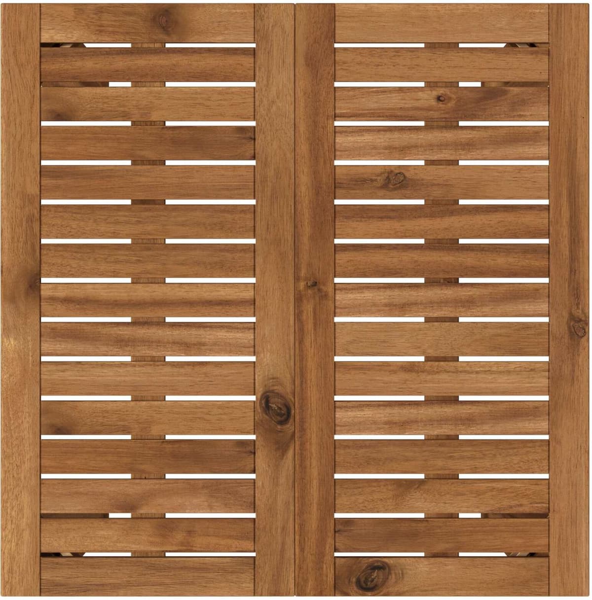 vidaXL Table de Bar de Jardin Naturel 60 x 60,5 x 105 cm