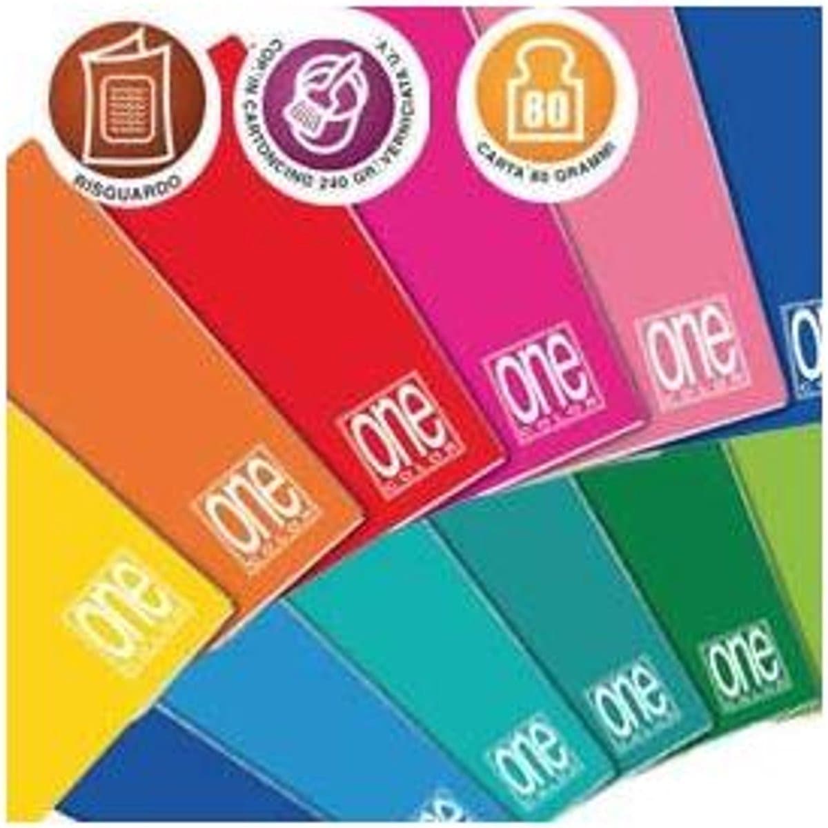 Blasetti One Color schrijfblok en schrift A4