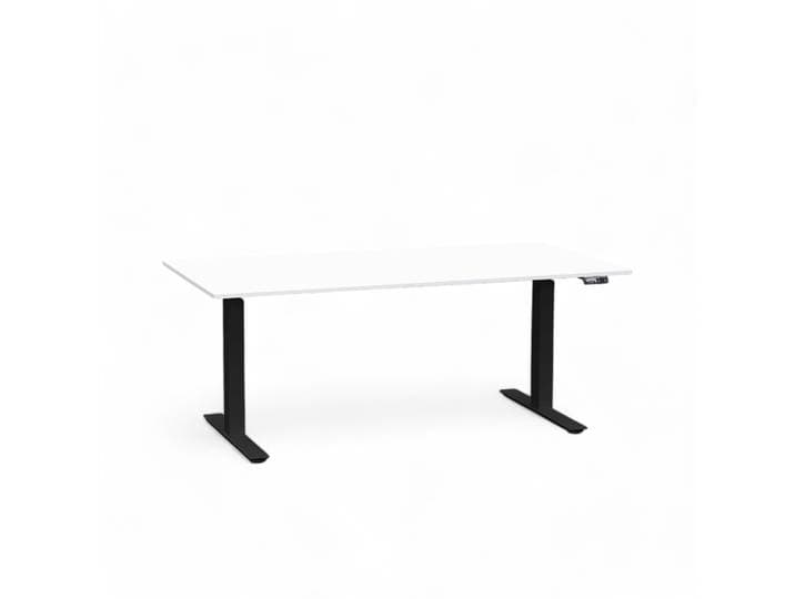 Ergonomischer Elektrisch höhenverstellbarer Schreibtisch Tradingzone Work Pro 160x80 cm, Weiss/Schwarz, Neu, Tisch - ideal fürs Homeoffice oder Büro