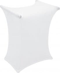 Europalms Cover for Keyboard Stand white dækkeover tastatur dække hvid over til