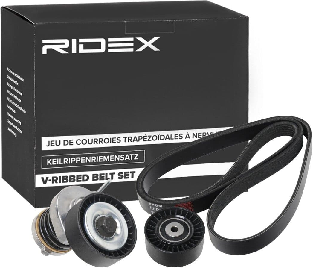RIDEX 542R0331 Set curea transmisie cu caneluri