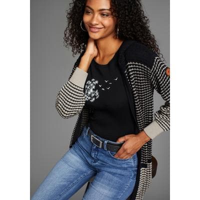 Ledergürtel LAURA SCOTT, Damen, Gr. 95, schwarz, Rindsleder, unifarben mit Farbeinsatz, Basic, Gürtel Ledergürtel, für Damen im feminin zeitlosem Design - NEW - bis Gr.135