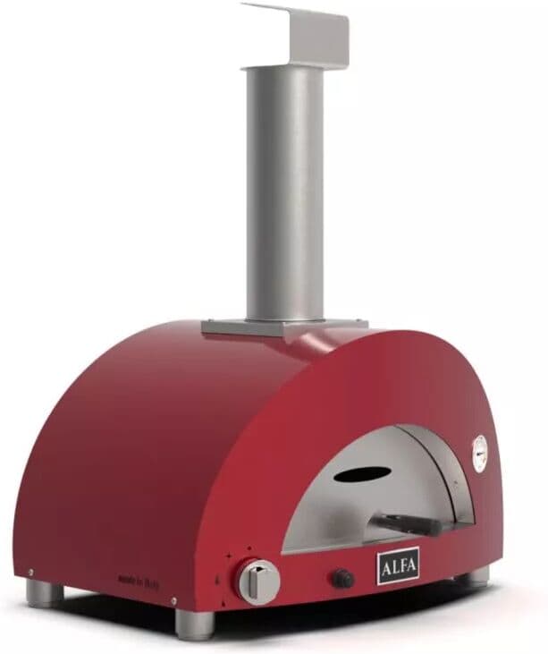 Alfa Forni FORNO PIZZA A GAS MODERNO 1 PIZZA ANTIQUE RED