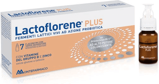 Lactoflorene Plus Integratore Fermenti Lattici Vivi 7 Flaconcini