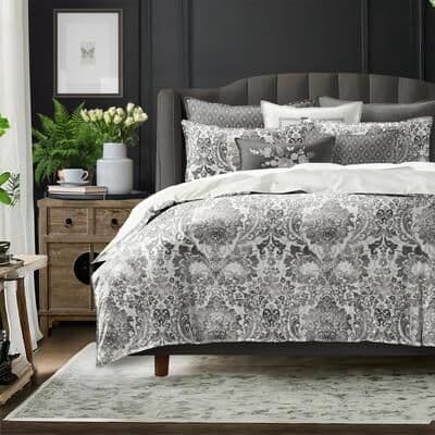 6ix Tailors Savannah Iron 8 Piece Duvet Cover Designer Set