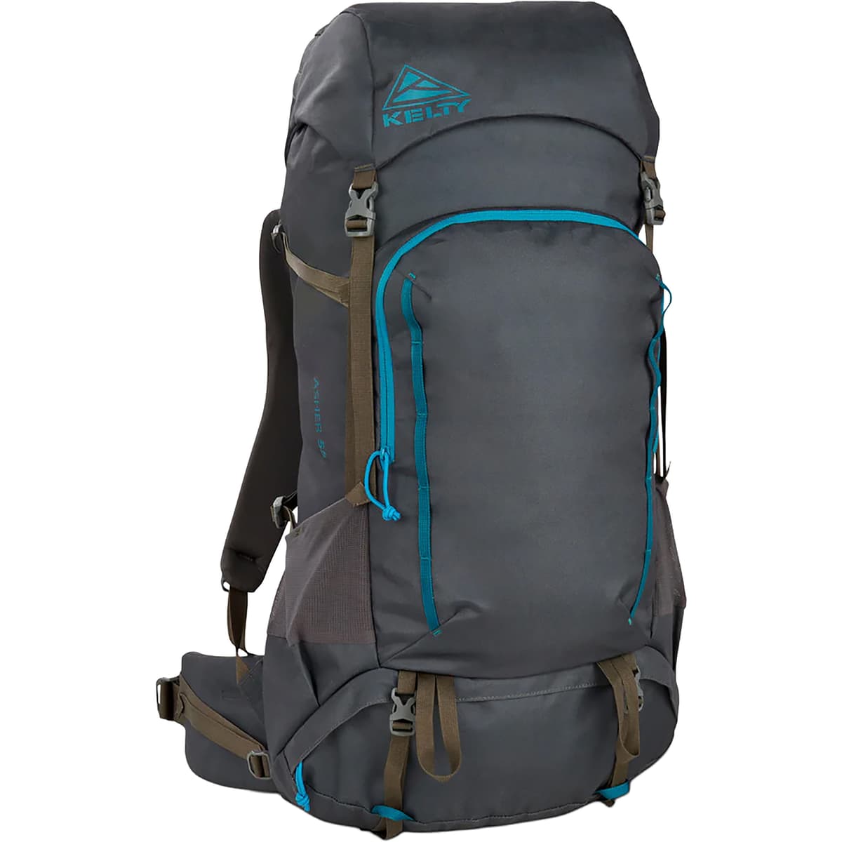 Kelty Asher 55 Trekkingrucksäcke grau Größe 55L Camping Wasserabweisend