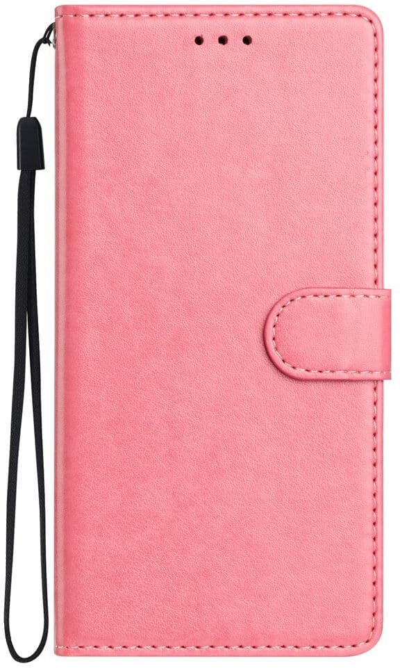 Samsung Galaxy A27 EIDERWOOD Kunstlæder Flip Cover - Strop - Lyserød