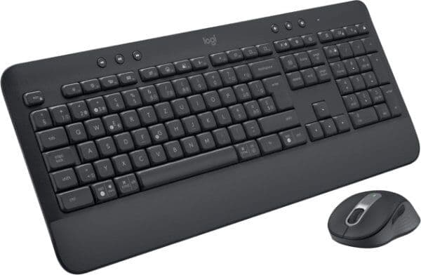 Logitech Mk650 Mus/tastatursæt, Nordisk, Sort