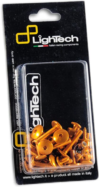 Kit Viti Motore LighTech 7T7M Oro TRIUMPH Street Triple 765 taglia uni