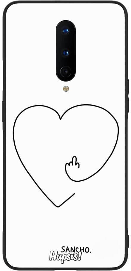 OnePlus 8 Hupsis Kuosi Suojakuori, Rakkauden Sormi