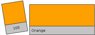 Lee Colour Filter 105 Orange arancione