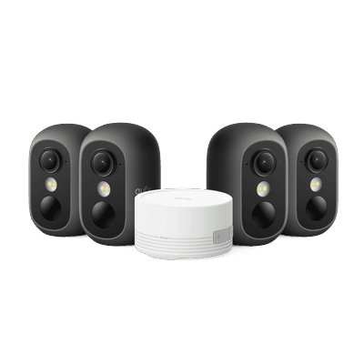eufyCam C35 4-Cam Kit (Black) Black