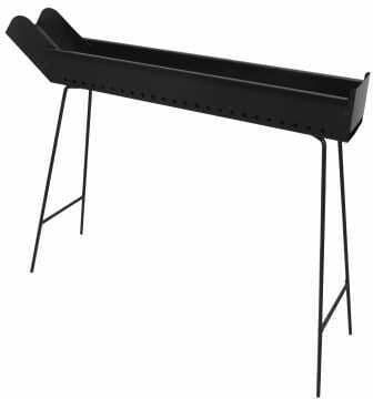 Mille BBQ-60 Go - Holzkohle-Bratrost für Lammspieße - 60x14cm