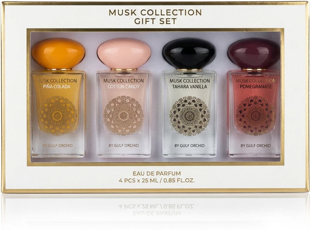 Gulf Orchid Musk Collection Velvet Edition Gift Set EDP 4 x 25 ml