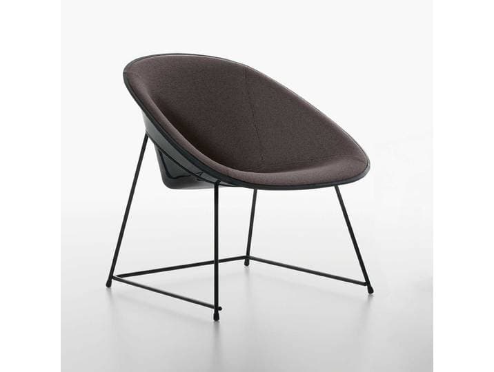 Lounge Sessel Plank Cup Dunkelbraun, Neu