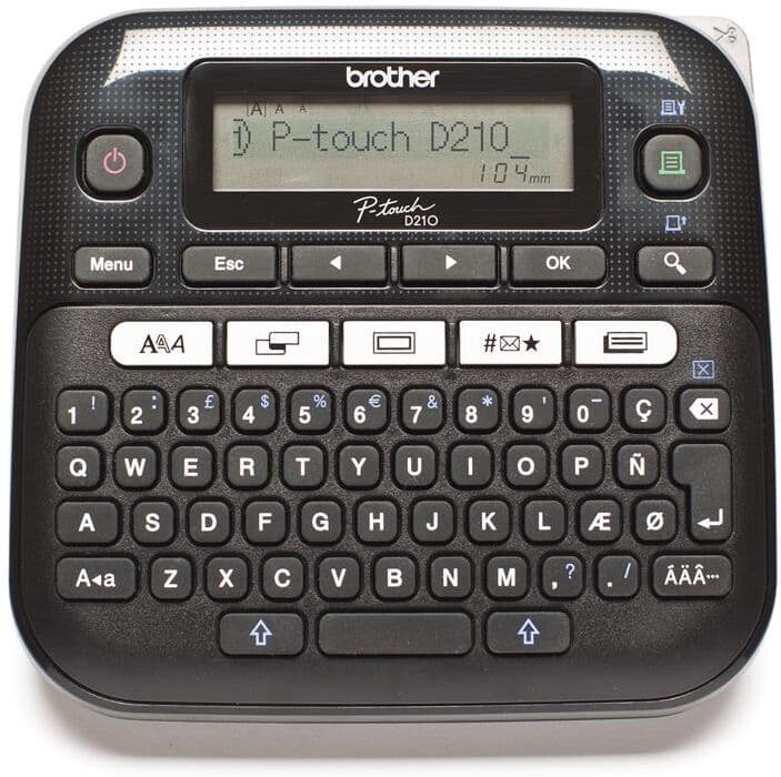 Brother PT-D210 feliratozógép (PTD210YJ1)