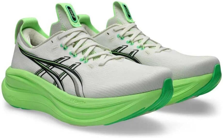 Asics Zapatillas Running Gel-nimbus 28 Cream / Black EU 45