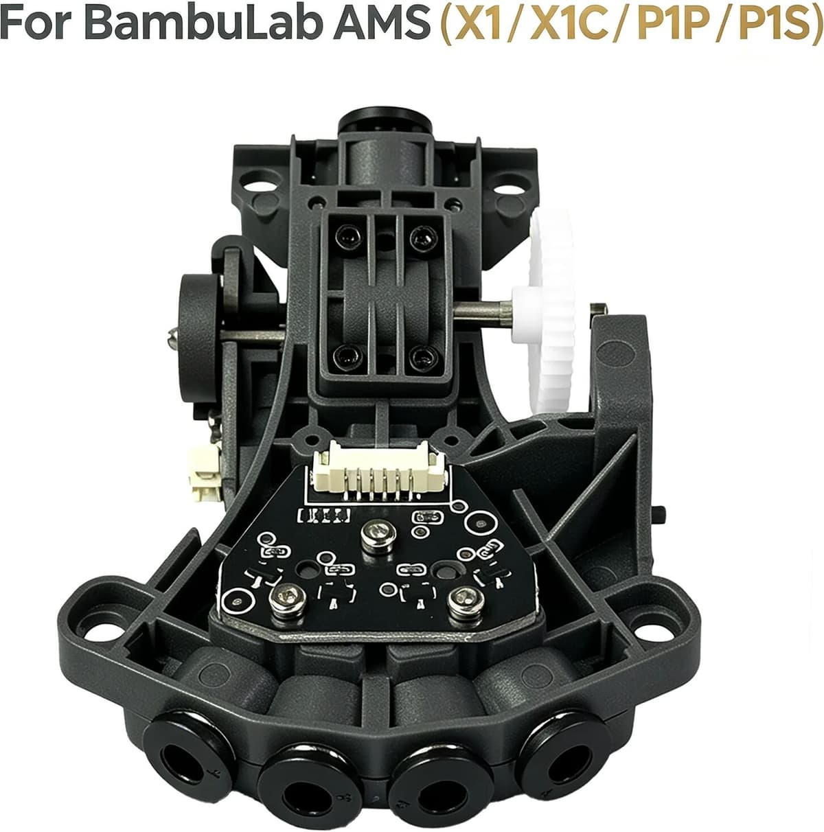 NONE For BambuLab AMS Internal Hub Unit 4‑in‑1 Filament Selector Feeder Filament Component 3D Printer Accessories
