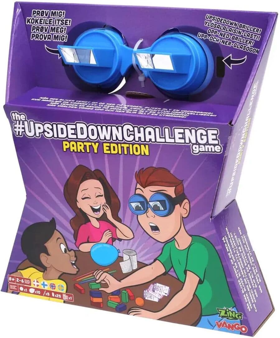 The Upside Down Challenge Party Edition - Familiespill - Brettspill