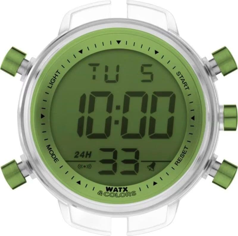 Smartwatch Watxandco Rwa1792 Con Pantalla Digital Verde 49mm Mujer