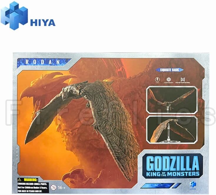 HIYA Action Figure Exquisite Basic Series Godzilla King of the Monsters Rodan Re-issue Version