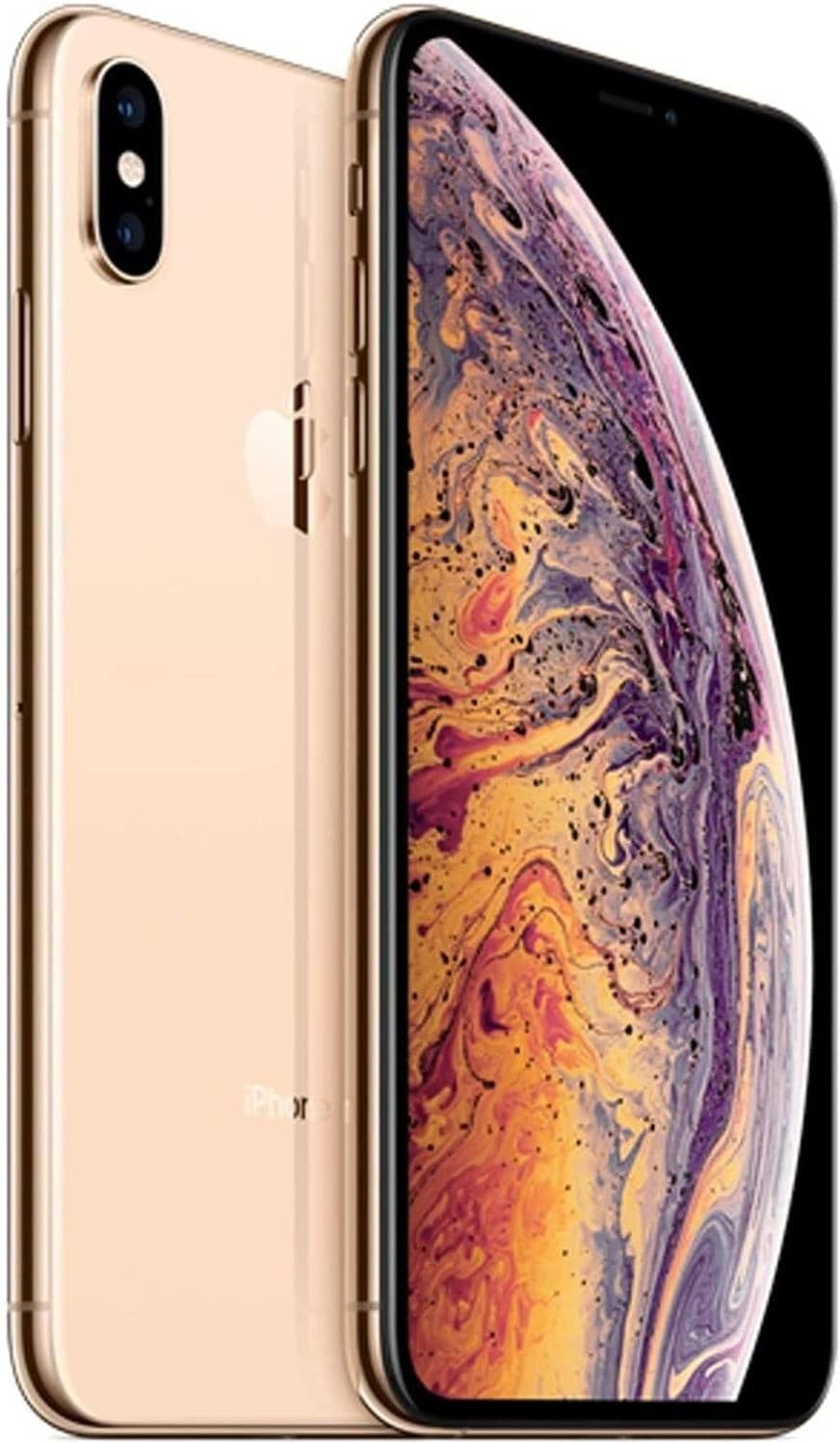 Apple iPhone XS Max 4G 64GB Gold Sim-Free Unlocked Mobile Phone, Used - Good