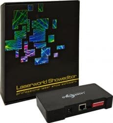 LASERWORLD ShowNET incl. Showeditor Lasershow Software TILBUD NU