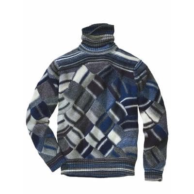 Blaue-Phase-Pullover