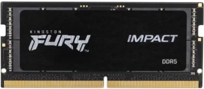 Memoria Ram Kingston Fury Impact 16gb 2x8gb Ddr5 4800mhz Sodimm Cl38 Talla Única Unisex