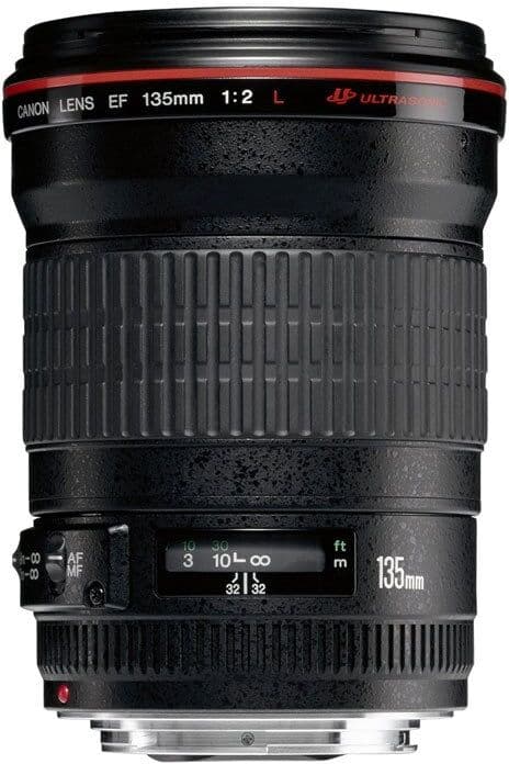 OBJETIVA CANON EF 135 2.0L U