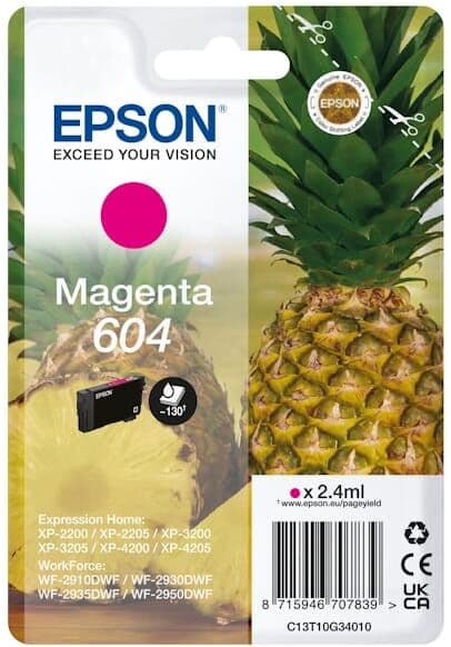 BlÃ¤ck Epson 604 magenta 2,4 ml