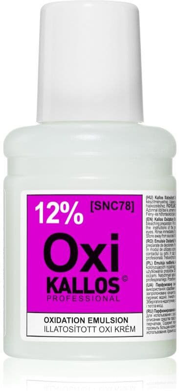 Kallos Kallos Classic Oxi crème peroxyde 12% à usage professionnel 60 ml