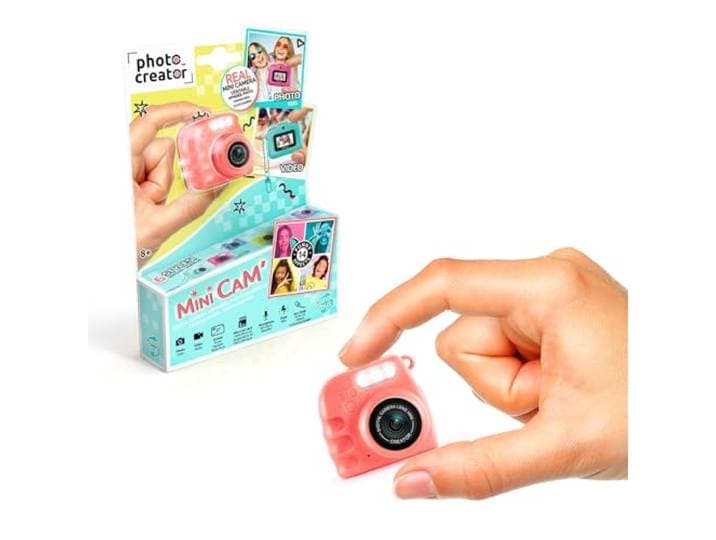 Canal Toys – Photo Creator – Mini Cam' Digitale Camera en Video – Instant - Met Sleutelhanger en 1 GB SD-kaart inbegrepen – CLK 060