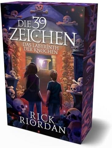 Rick Riordan - Die 39 Zeichen Band 1: Das Labyrinth der Knochen: Ein spannendes Abenteuer des Bestseller - Autors Rick Riordan - farbiger Buchschnitt in limitierter Auflage (1) - Preis vom 18.10.2026 19:22:15 h