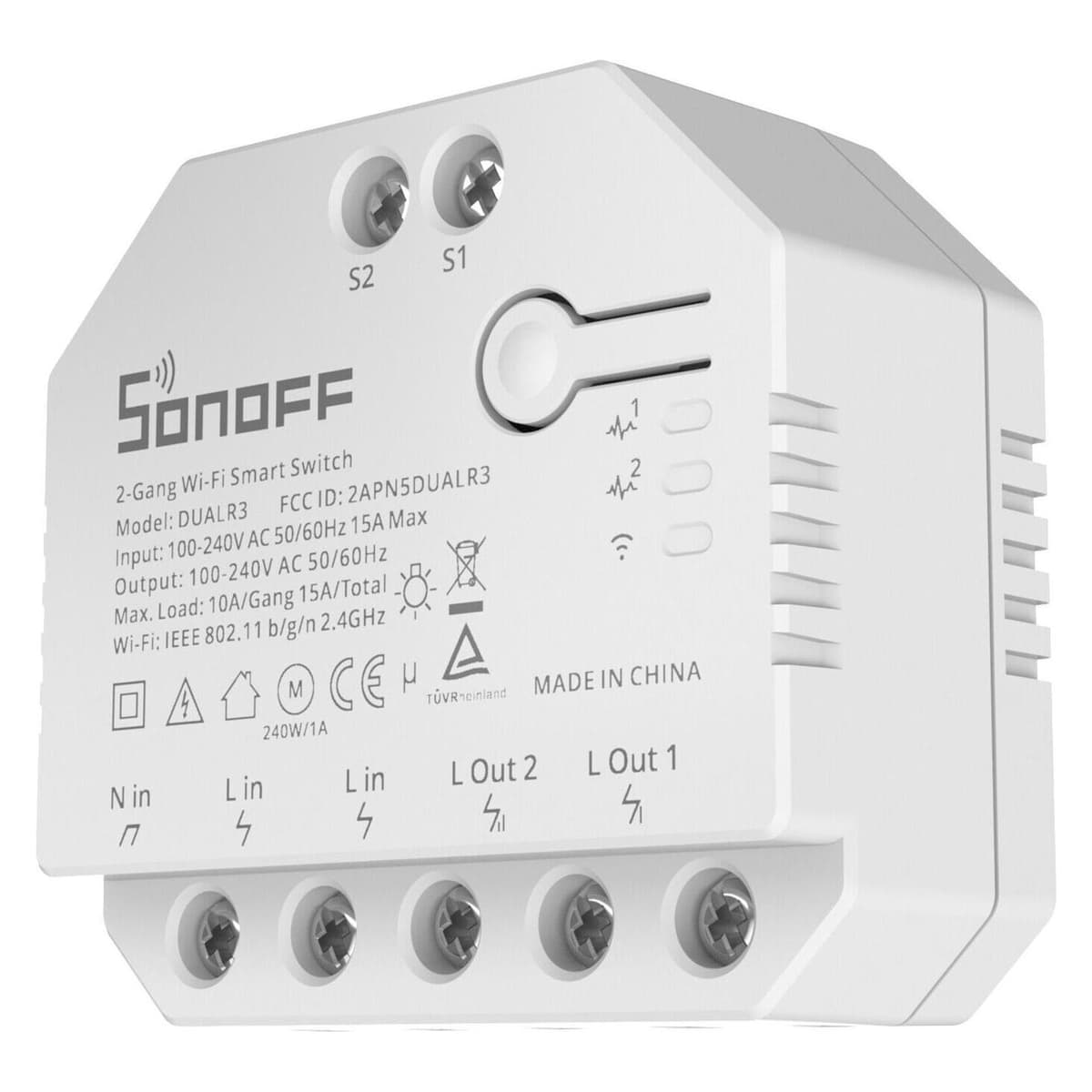 Sonoff DUALR3 (Schaltaktor) (DUALR3)