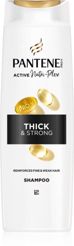 Pantene Pro-V Active Nutri Plex Thick&Strong shampoing pour cheveux fins et abîmés 400 ml