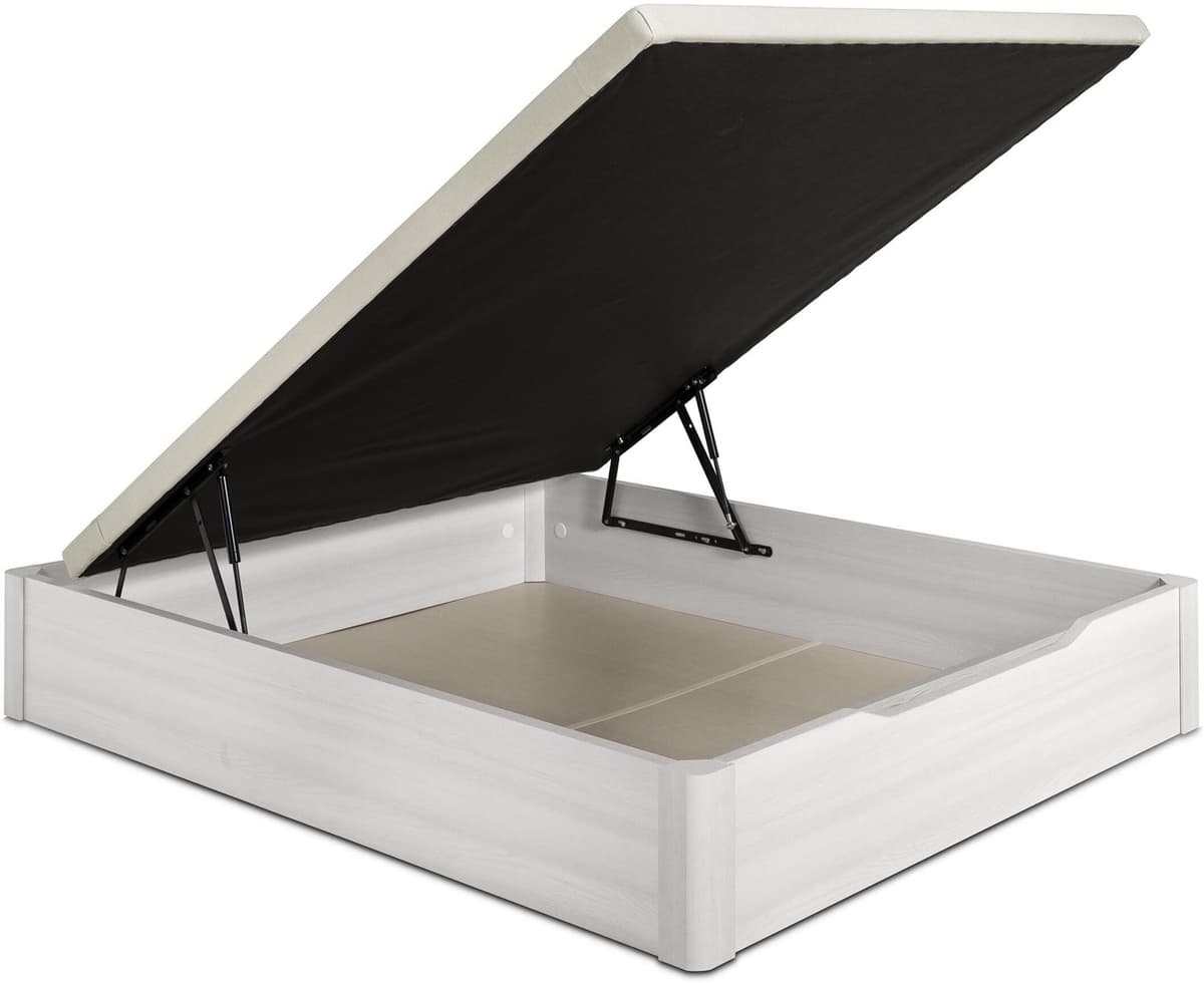 Magister Canapé abatible de madera Paris V2 .  (Cama 135 x 190 cm) Fresno