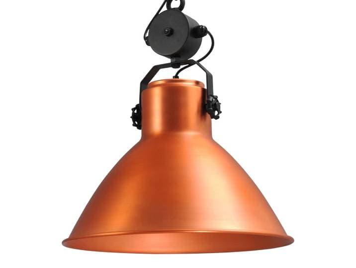 Roodkoperen industrie hanglamp Industria 44 Bud 44cm roodkoper met zwart Masterlight - 2011-55-55-EV-K
