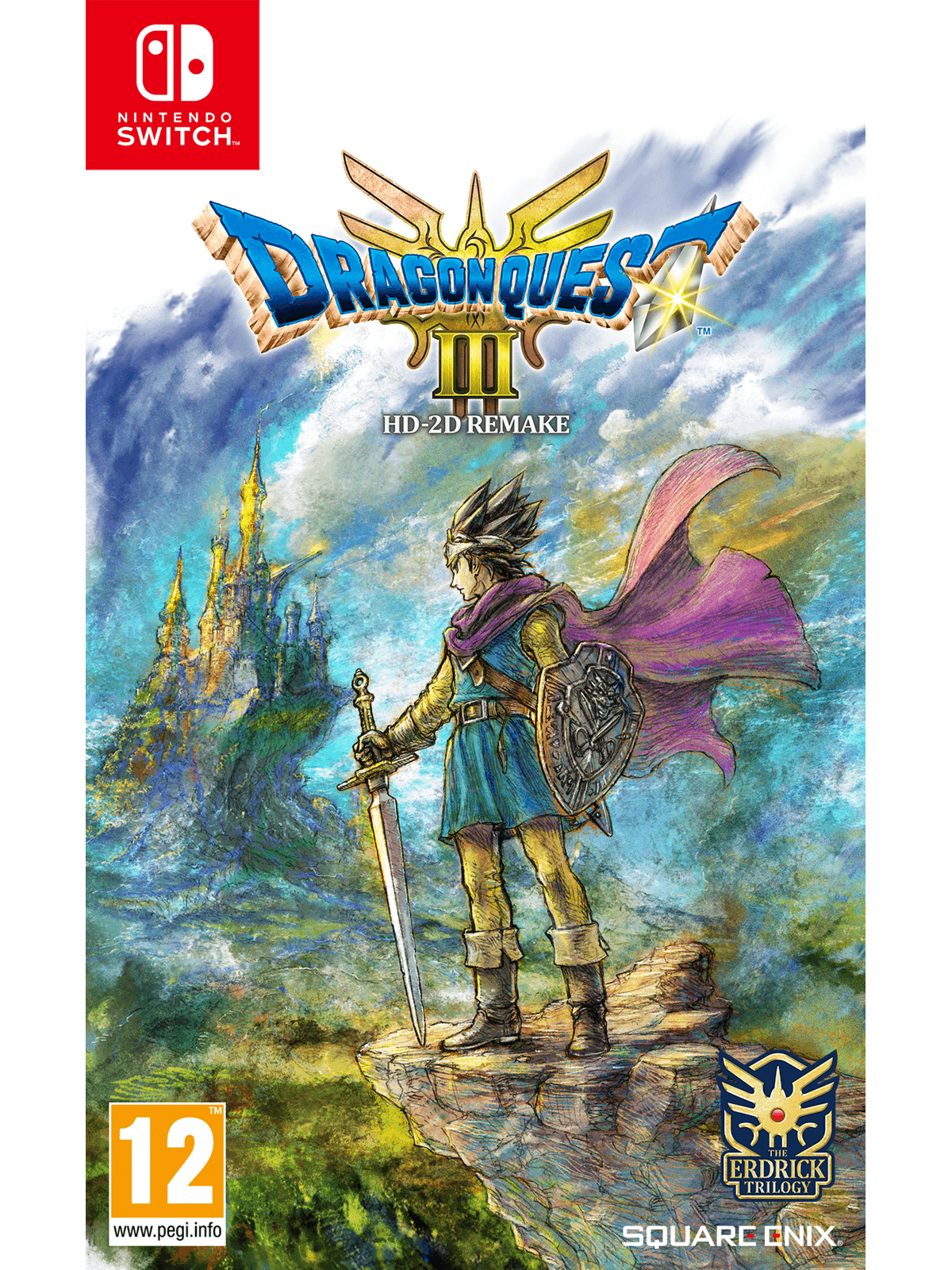 Dragon Quest III HD-2D Remake - Nintendo Switch - Turn-based - PEGI 12