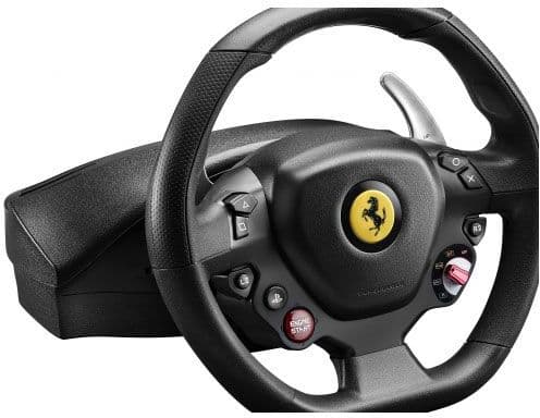 Thrustmaster T80 FERRARI 488 GTB EDITION PS4 ja PS5 -rattipoljinsetti
